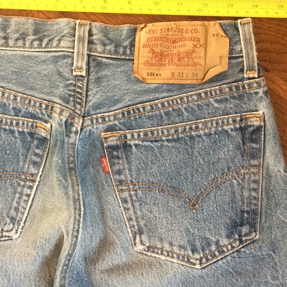 Vintage 80-90’s Levi 501s. Made in USA - Picture 8 of 8